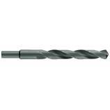 Fully ground HSS metal drill bit -STEAM treatment -DIN338 -h8 -Conventional point -Reduced shank