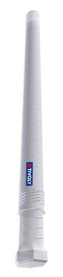 11409813800-Ø: 38 / L: 349 / Broca para metal HSS VAPORIZADO | DIN345 | h8 | MANGO CÓNICO (Tubo)