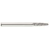 Fresa rotativa Metal Duro (mini) Ojiva -Dentado normal rompevirutas -Forma D