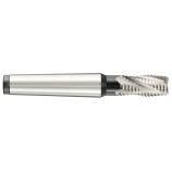 Roughing end mill HSS-E8 (cobalt 8%) -DIN845BK -Z4-6 -Hel. 25° -Morse taper