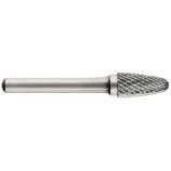 Carbide file radius cutter -TivolyNorm -Normal cut -Chipping cutter -D shape