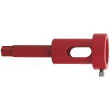 End die holder with steel body