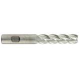 Fraise de finition HSS-E8 (cobalt 8%) -DIN844BL -Z4-6 -Hél.40° -Longue