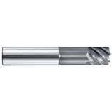 Fresa de acabado con radio Metal Duro Integral -DIN6527L Z4-8 Hélice 45º - Recubrimiento ULTRACUT