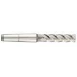 Fresa mango cónico de acabado HSS-E8 -DIN845BL -Z4-6 -Hélice 40°- Serie larga