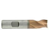 Fraise à rainurer HSS-E8 (cobalt 8%) -Revêtue HIGHCUT -DIN327D -Z3 -e8 -Hél.35° -Courte
