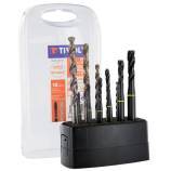 12 pièces - 6 tarauds HSS Multi-applications HELICO ISO529 M3 à M10 + 6 forets TBX HSSE5% cobalt revêtus Blade TECHNIC 