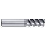 Z3 helical carbide finishing end mill, ULTRACUT coating 60° Chamfer