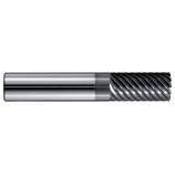Fresa de acabado Metal Duro Integral - DIN6527L Z8-12 Hélice 55° - Recubrimiento ULTRACUT - Chaflán de protección