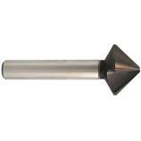 Fraise à noyer PERFECTCUT 90° HSS-E5 (cobalt 5%) Revêtues TiAlN -DIN 335C - Affûtage ASYPOINT - Queue à 3 méplats