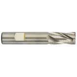 Roughing end mill HSS-E8 (cobalt 8%) -DIN844BK -Z4-6 -Hel. 30° - Normal