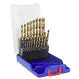 19 brocas para metal HSS-E5 (cobalto 5 %) punta en cruz Ø 1 a 10 mm por 1/2 