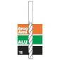 81492610300-Ø: 3 / L: 61 / Foret métaux INC_A HSS-E8 (cobalt 8%) -Revêtu INCOCUT -DIN 338 -h8 -3xd -Pointe en croix -Type N -Queue cylindrique (Vrac)